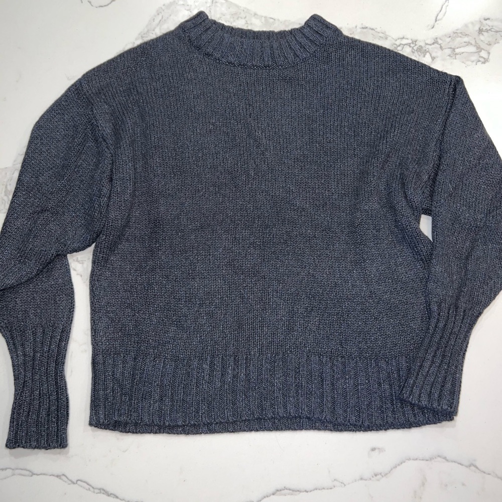 Something Navy Dark Blue Sweater